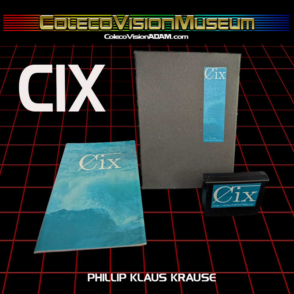 RARE CIX for ColecoVision